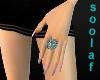 *S*Turquoise Ring