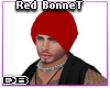 Red Bonnet Cap
