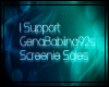 Gena Support Sticker