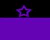 +Angel+ blk/purple star