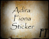 Adira and Fiona sticker