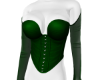 Green Corset Top