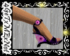 [4G] Purple Wedge Heels