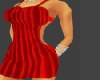 ;7; red hot dress