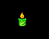 Tiny Green Candle
