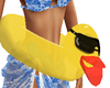 FLOATING DUCKY SWIM RING