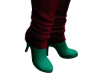 MS Cozy Boots Green
