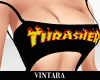 V Trasher Mini Dress HSS