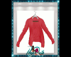 *D* Open Red Shirt