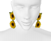 Sunflower Earrings Duo
