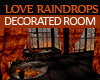 Love Raindrops Decorated