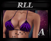 (A)Purple Bikini Fit RLL