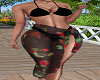 Black Bikini + Roses
