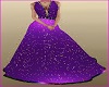 Purple Glit Party Gown