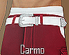 Red Cargos Baggy