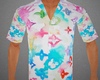 Multi Watercolor Shirt