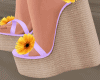 Lilac Wedges + Flowers