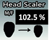 Scaler Head 102.5% M/F