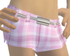 *KR-Hotpants Pink Plaid
