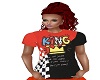STEM King Red Black Tee