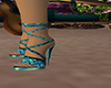 turquoise heels