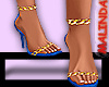 (MD) Blue high heels