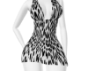 White leopard dress
