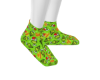 *B* Grinch Socks
