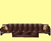 ^Brown leather sofa NP