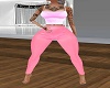 Pink Outfit Tiedie Top