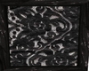 Sequin Framed Black Lace