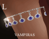 Sapphire Arm Bracelet  L