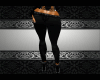~Diva~Black Swirl Jeans