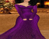 HOLIDAY PURPLE GOWN