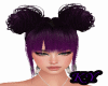 KIKY BLACK PURPLE BUNS
