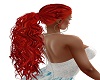 SEV curly long hair Red