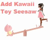 Kawaii Toy Seesaw