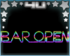 Bar Open Neon Wall Sign