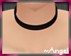 »A« SimpleBlack Collar