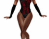 Body suit with gloves