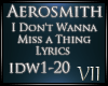 VII: Aerosmith Song