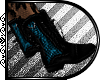 [V] Punk Boots:: TEAL