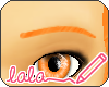 Lala Pumpkin Eyebrows
