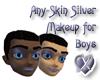 Silver Makeup for Boys