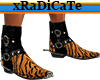 Tiger Hide Boots