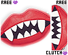 ® Vampy Lip Clutch