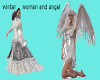 winter woman & angel fl