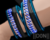 |D| Blue  Bracelets M