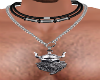 Viking Skull Necklace M