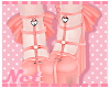 Kawaii Peach Heels